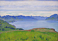 Landscape on Lake Geneva, 1906, hodler