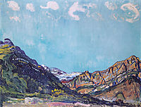 Landscape near Champery, 1913, hodler
