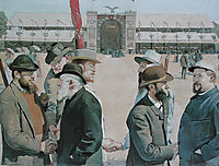 Modern Rütli, 1887, hodler