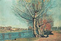 On the banks of the Manzanares, 1878, hodler