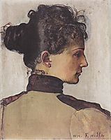 Portrait of Berthe Jacques, hodler