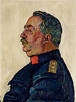 Portrait of General Ulrich Wille, 1915, hodler