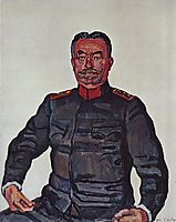 Portrait of General Ulrich Wille, 1916, hodler