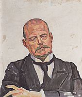 Portrait of Georges Navazza, 1916, hodler