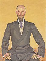 Portrait of Willy Russ, 1911, hodler