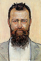 Self-portrait, 1900, hodler