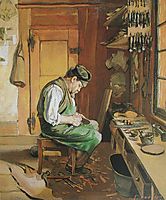 The shoemaker, 1878, hodler