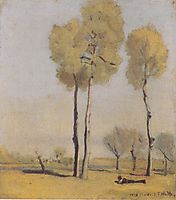 Spanish landscape, 1878, hodler