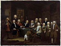 The Gaols Committee of the House of Commons, hogarth