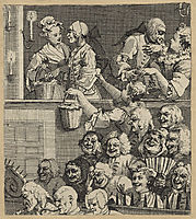 The Laughing Audience (or A Pleased Audience), hogarth