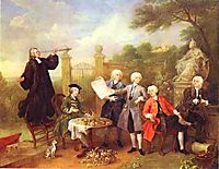 Lord Hervey and His Friends , c.1739, hogarth