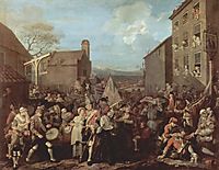 The March of the Guards to Finchley, 1750, hogarth