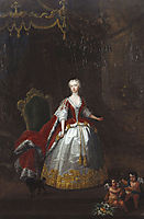 Portrait of Augusta of Saxe Gotha, hogarth