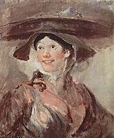Untitled, dubbed The Shrimp Girl, sometimes The Saleswoman of Crabs , c.1745, hogarth