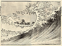 The Big wave, hokusai
