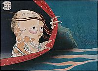 The Phantom of Kohada Koheiji, 1831, hokusai