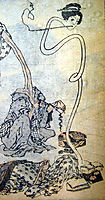 Rokurokubi, hokusai