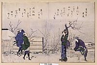Teahouse Umeyashiki, 1802, hokusai