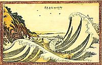 View of Honmoku, 1803, hokusai