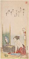 Woman , hokusai