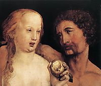 Adam and Eve, 1517, holbein
