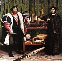 The Ambassadors, 1533, holbein