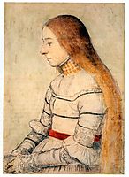 Anna Meyer, c.1526, holbein