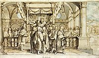 The Arrogance of Rehoboam, 1530, holbein