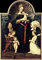 Darmstadt Madonna, 1526-1528, holbein