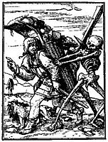Death and the Pedlar, c.1538, holbein