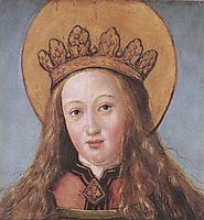 Head of a Female Saint, holbein