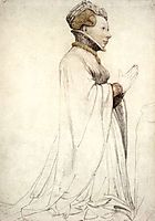 Jeanne de Boulogne, Duchess of Berry, 1524, holbein