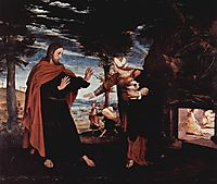 Noli me tangere, c.1524, holbein