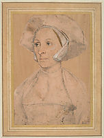 Portrait of an Englishwoman, 1532, holbein