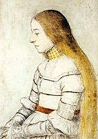 Portrait of Anna Meyer, 1526, holbein