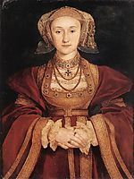 Portrait of Anne of Cleves, 1539, holbein