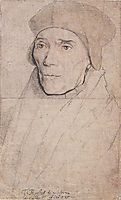 Portrait of Bishop John Fisher, holbein
