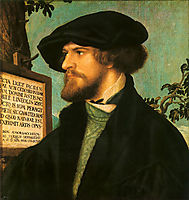 Portrait of Bonifacius Amerbach, 1519, holbein