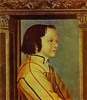 Portrait of a Boy with Chestnut Hair, holbein