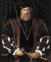 Portrait of Charles de Solier, Lord of Morette, 1534-1535, holbein