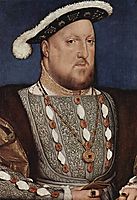 Portrait of Henry VIII, King of England, c.1535, holbein