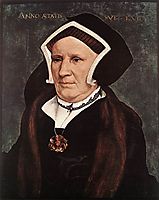 Portrait of Lady Margaret Butts, 1543, holbein