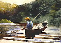 Boy Fishing, 1892, homer