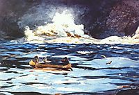 Under the Falls, the Grand Discharge, 1895, homer