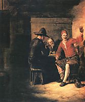 Happy drinker, c.1650, hooch