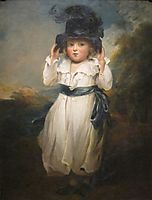 The Hon. Alicia Herbert as a Child, 1795, hoppner