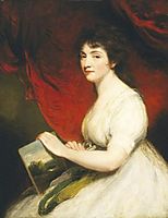 Miss Mary Linwood, 1800, hoppner