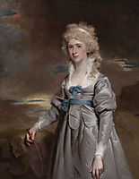 Portrait of Charlotte Walsingham, Lady Fitzgerald, hoppner