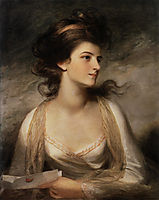 Portrait of a Lady as Evelina, hoppner