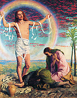 Christ and the two Marys, hunt